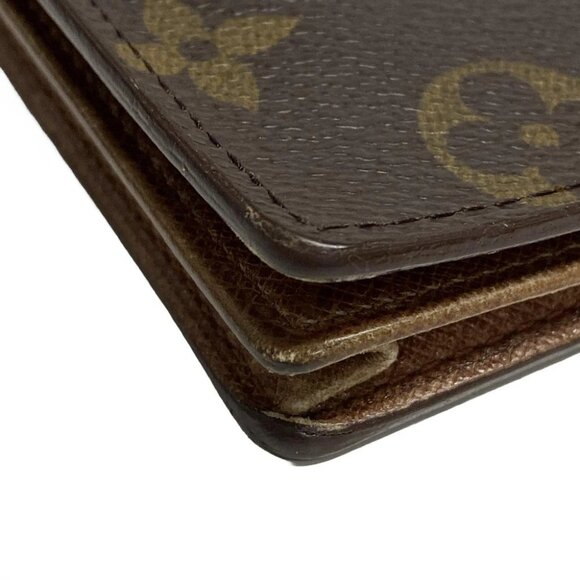 Auth LOUIS VUITTON Porte Cartes Credit Yen M60825 Monogram CT0966 Bill Holder - Picture 3 of 11